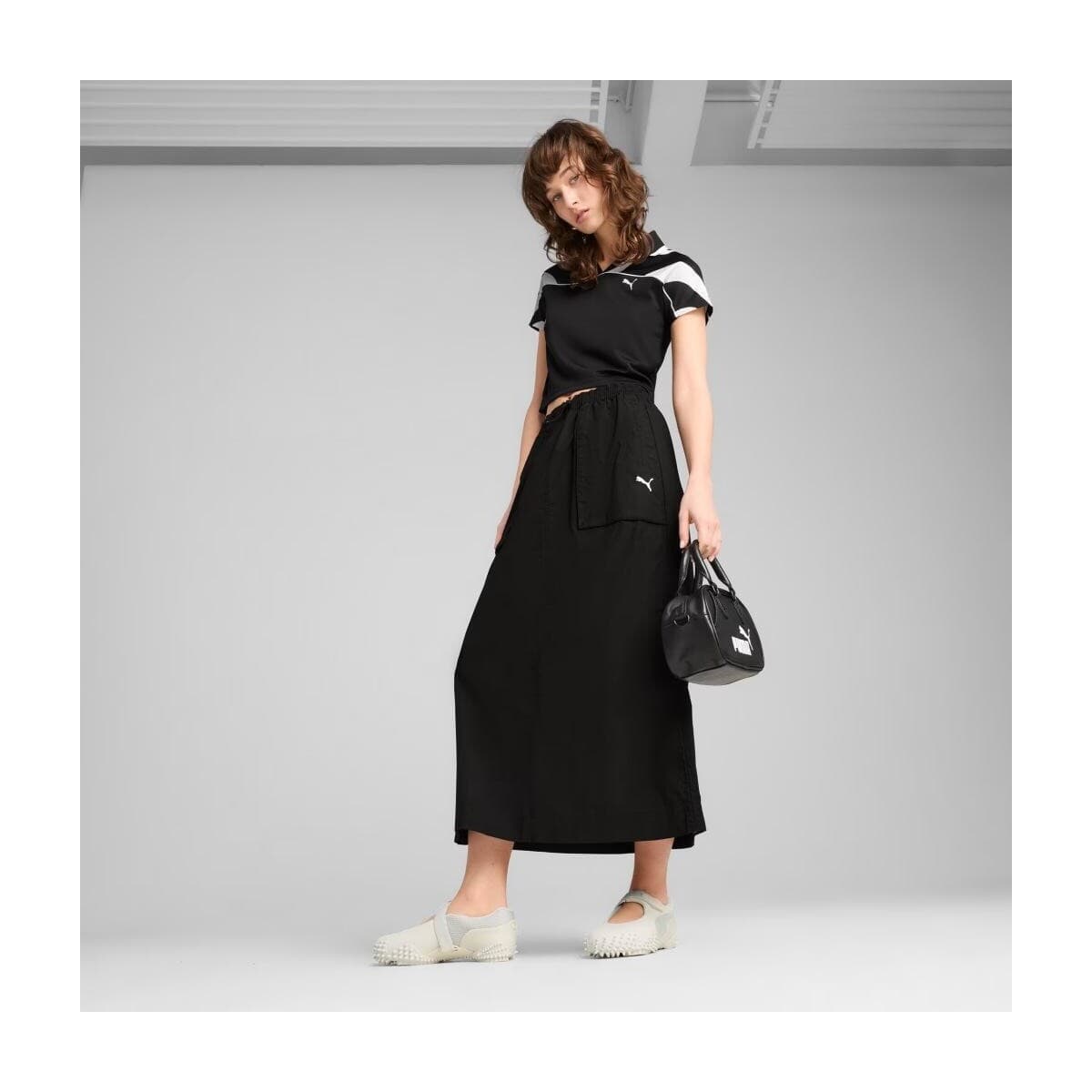 Women's Polo Shirts Puma Black