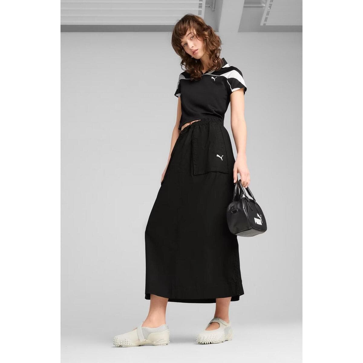 Women's Polo Shirts Puma Black