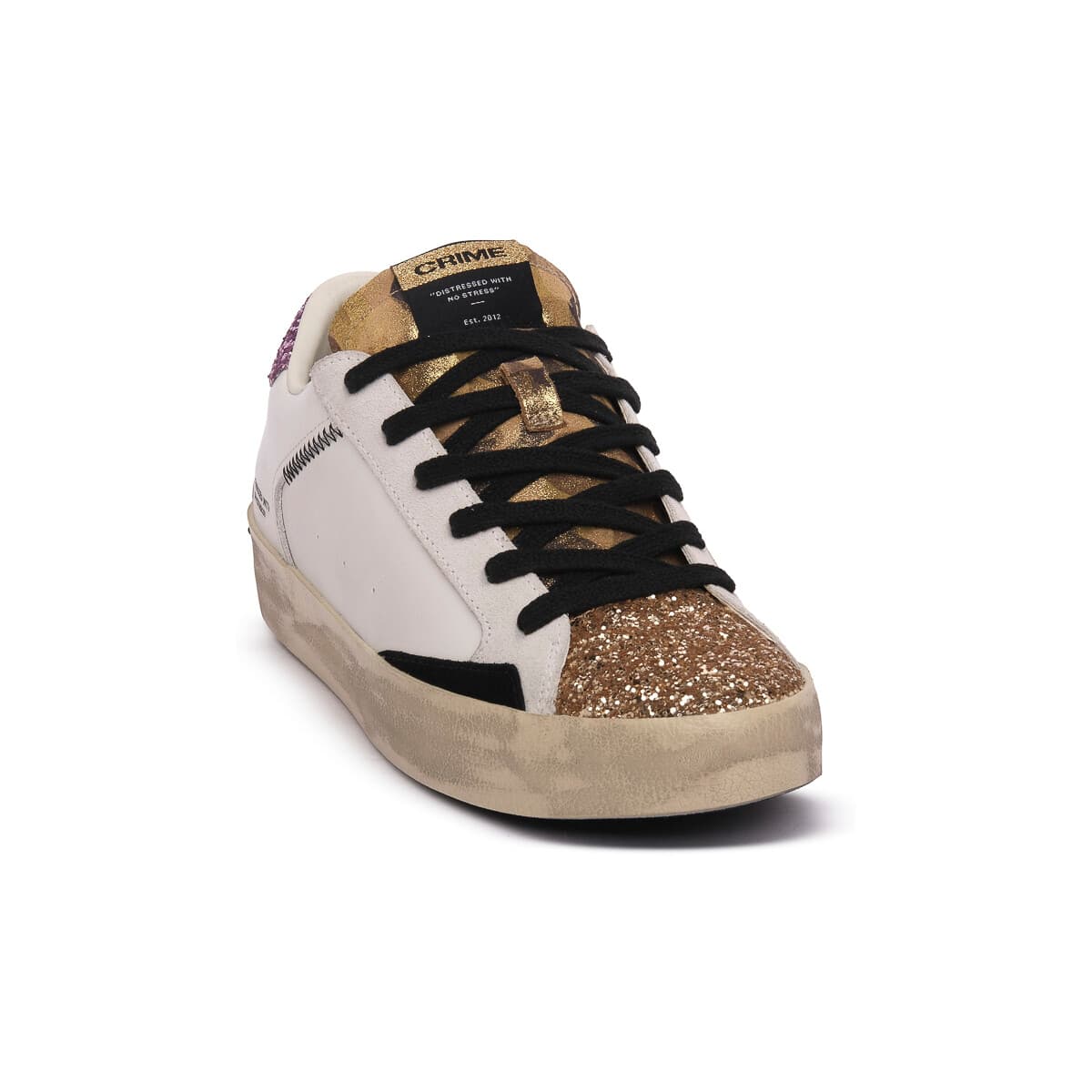 Women's Sneakers Crime London White