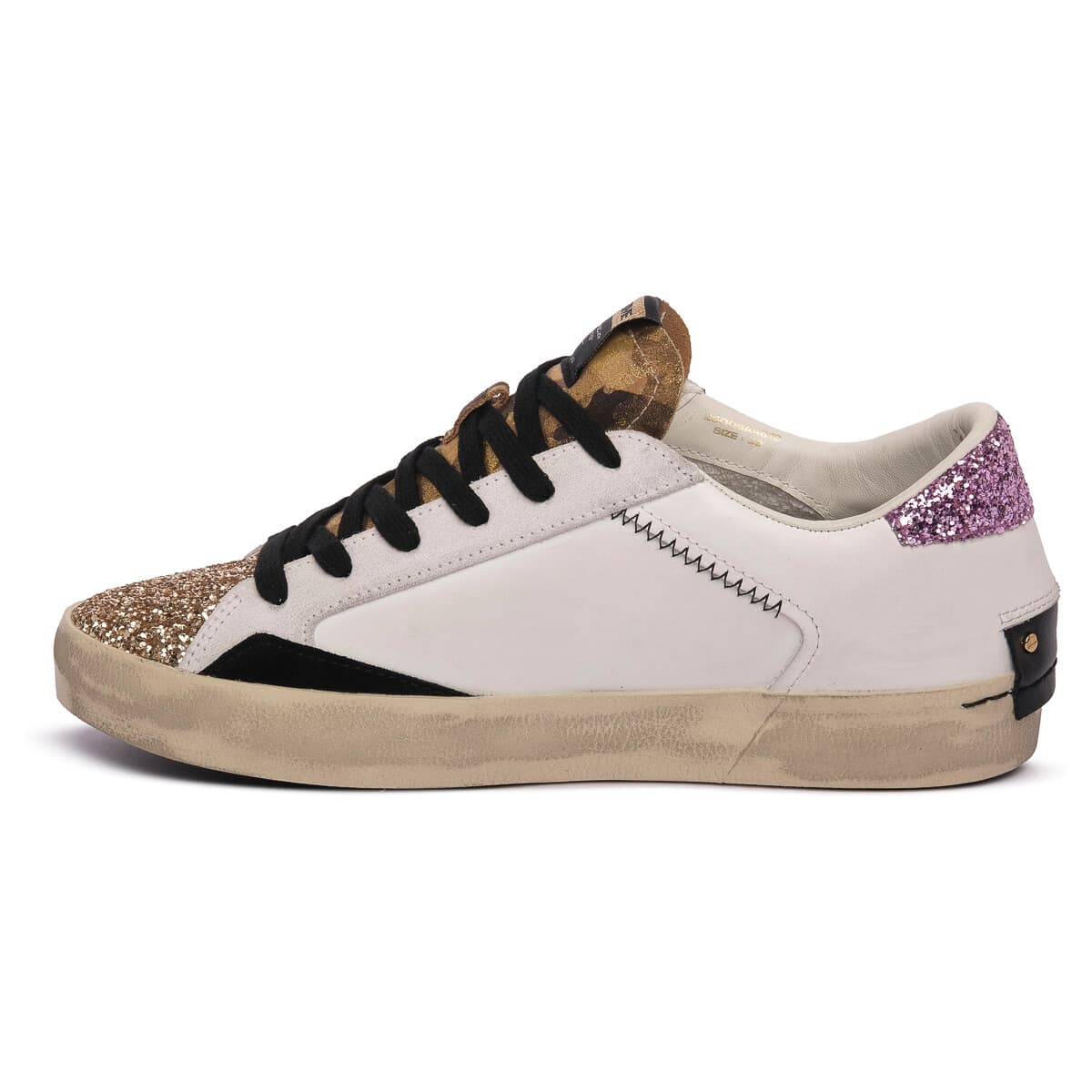 Women's Sneakers Crime London White