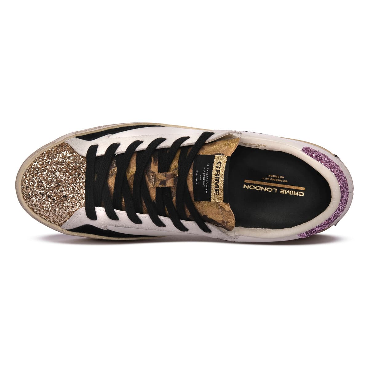 Women's Sneakers Crime London White