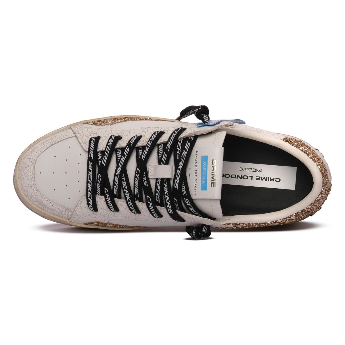 Women's Sneakers Crime London White