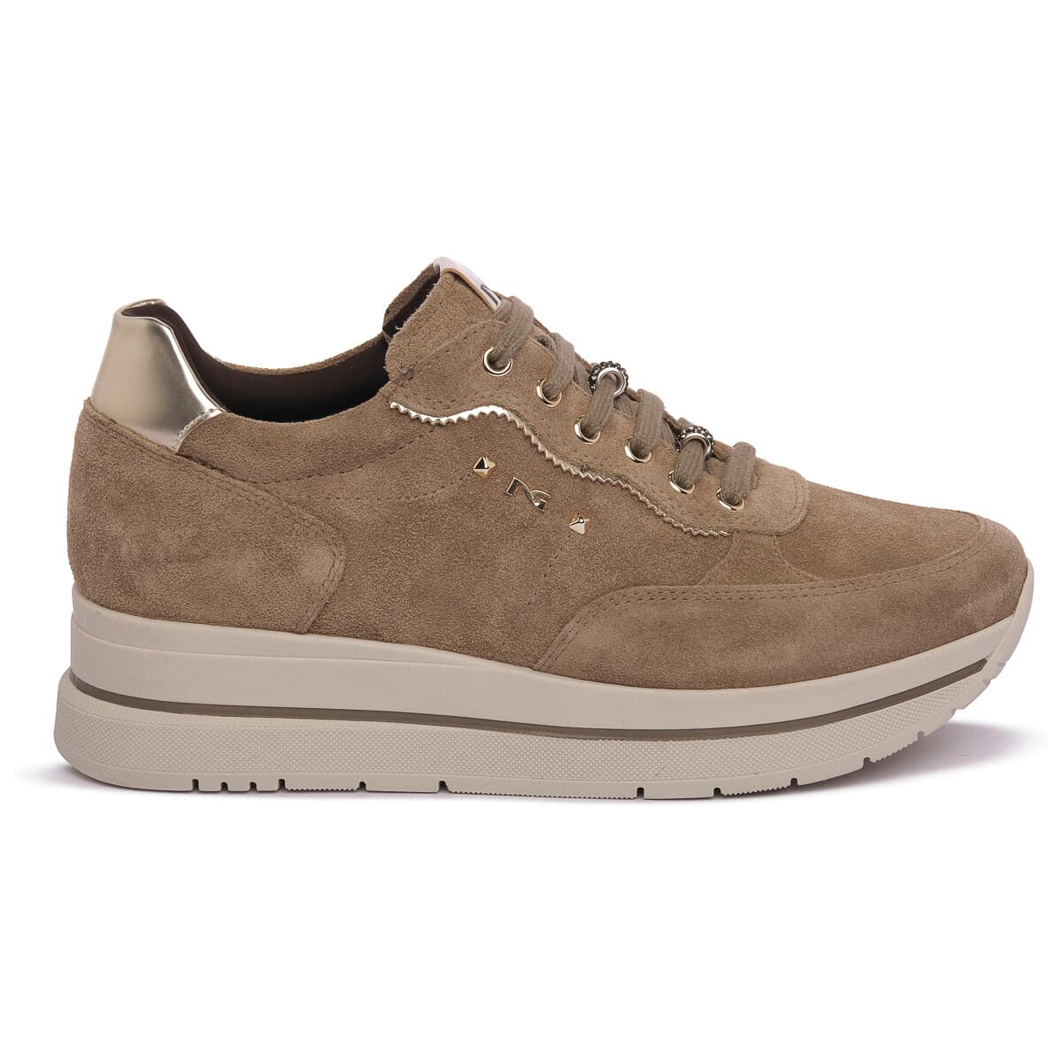Women's Sneakers NeroGiardini Beige