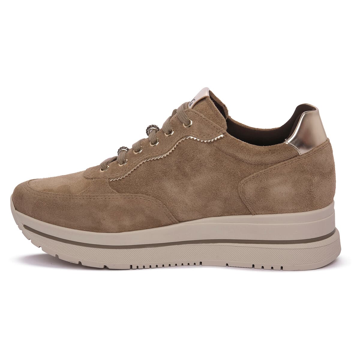 Women's Sneakers NeroGiardini Beige