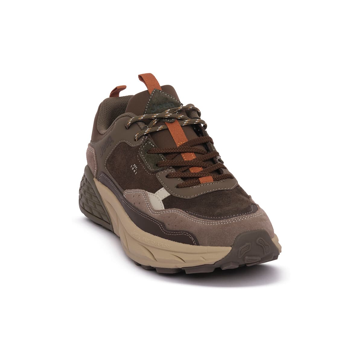 Men's Sneakers Jeep Brown