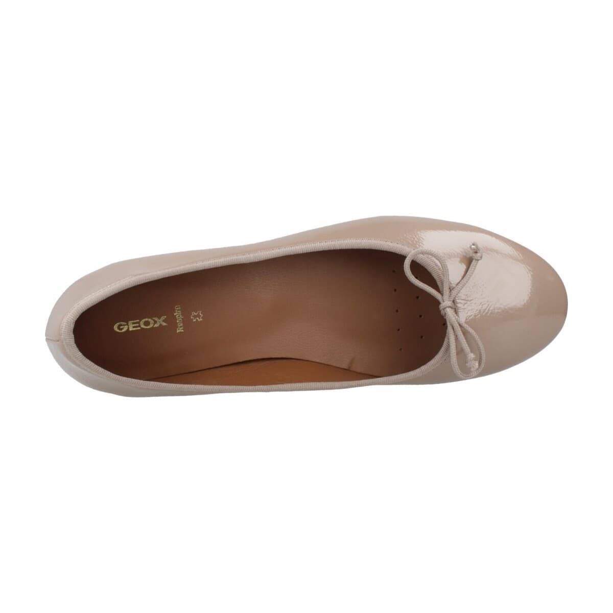 Women's Ballet Flats Geox Beige