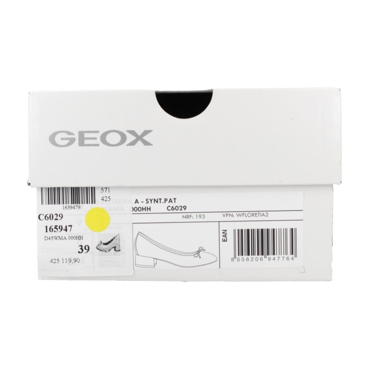 Women's Ballet Flats Geox Beige