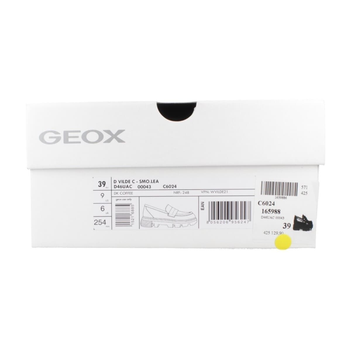 Women's Loafers Geox Brown