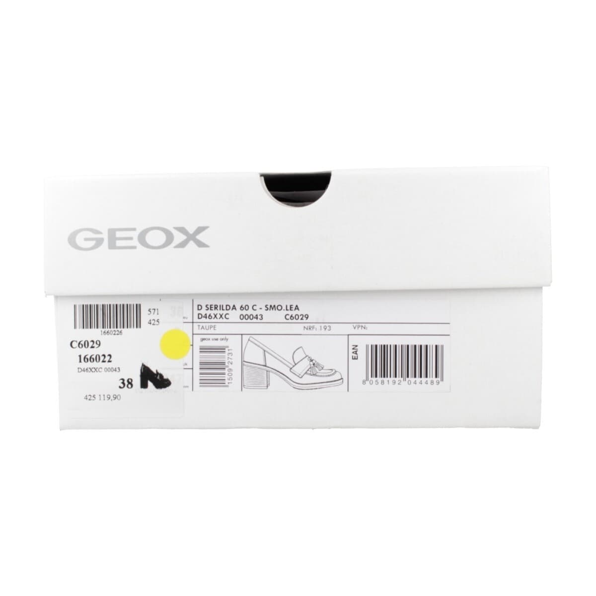 Women's Loafers Geox Beige