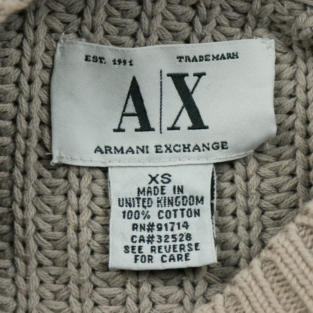 Women's Sweaters EAX Beige