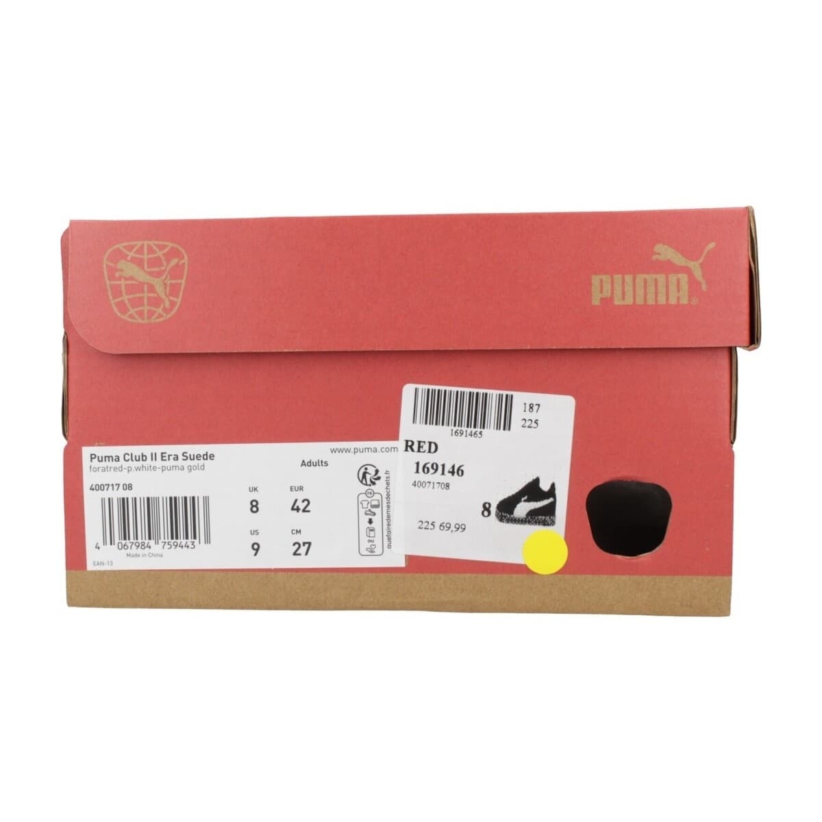 Men's Sports Shoes Puma Red