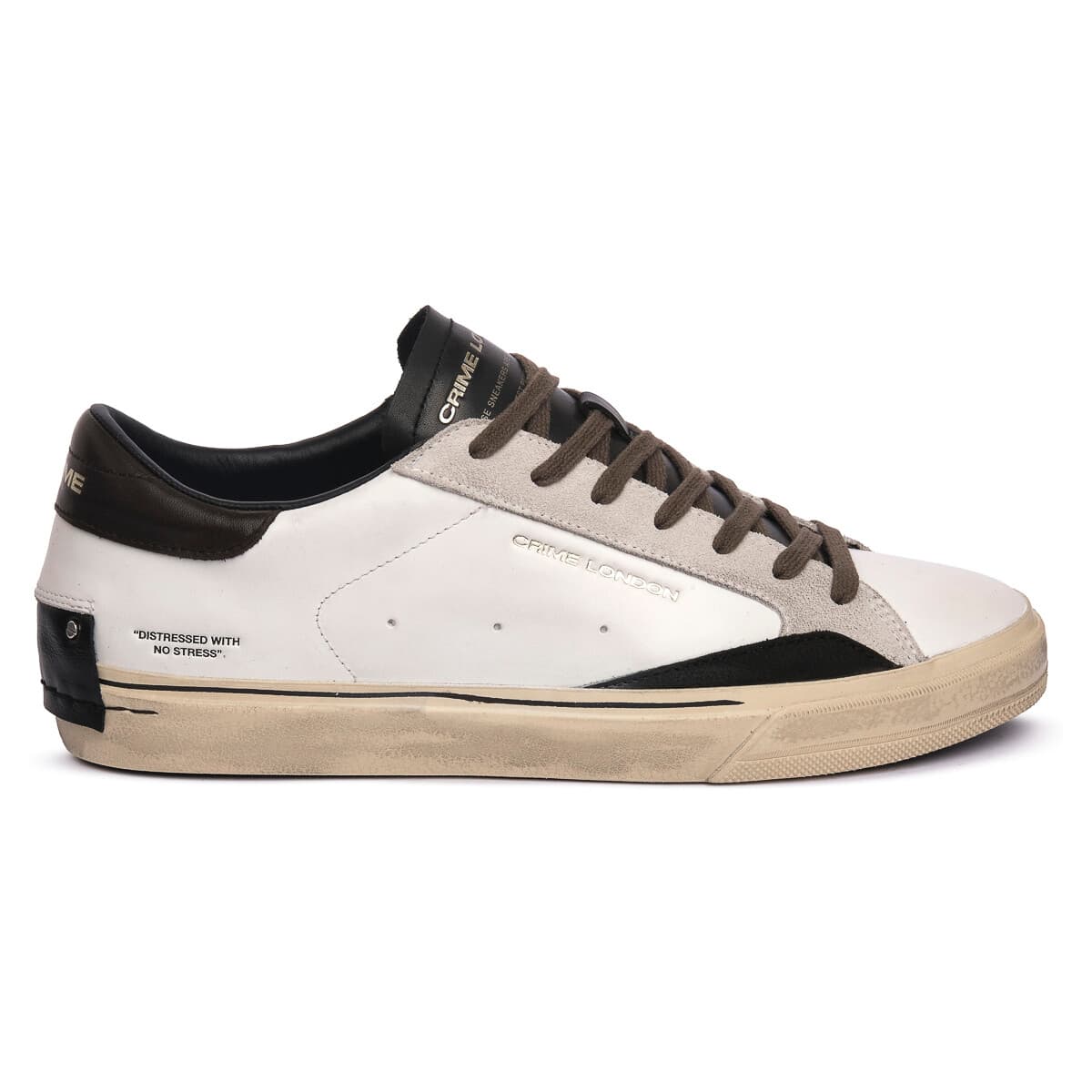 Men's Sneakers Crime London White