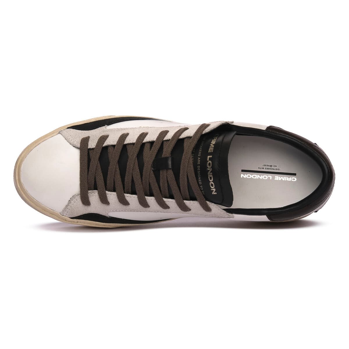 Men's Sneakers Crime London White
