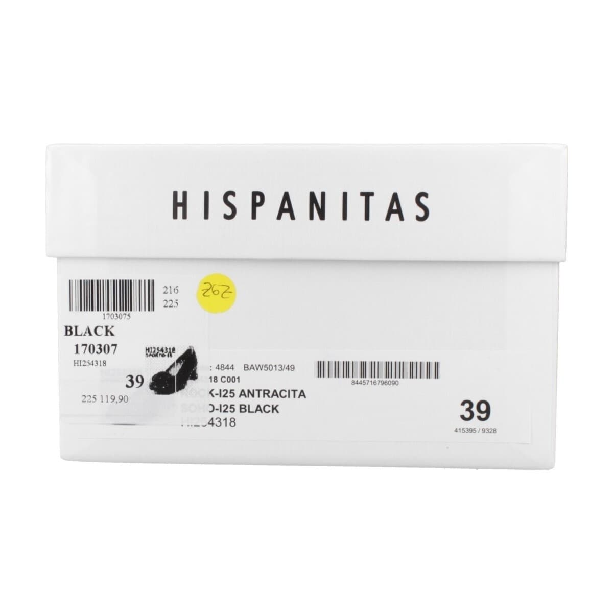 Women's Ballet Flats Hispanitas Black