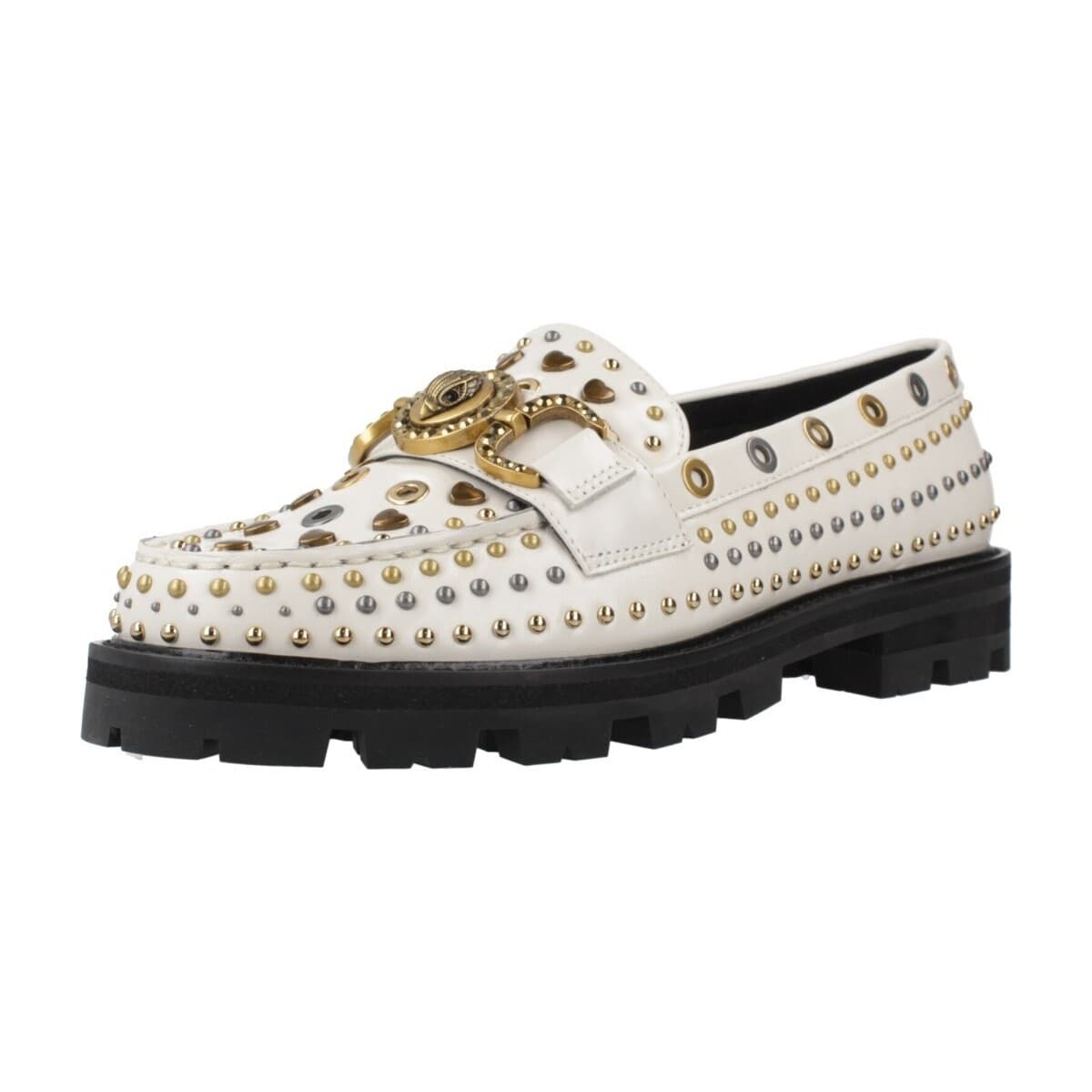 Μοκασσίνια Kurt Geiger London Mocasines Mujer Modèle Mansion Stud Loafer