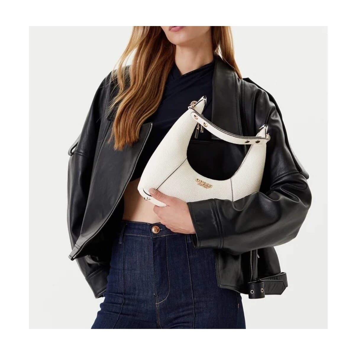 Women's Shoulder Bags Guess Beige