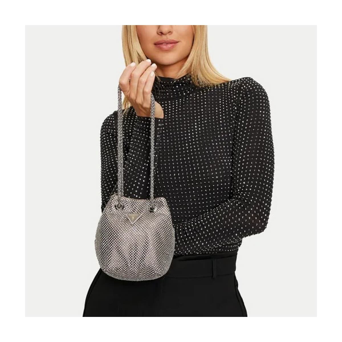 Women's Handbags Guess Silver