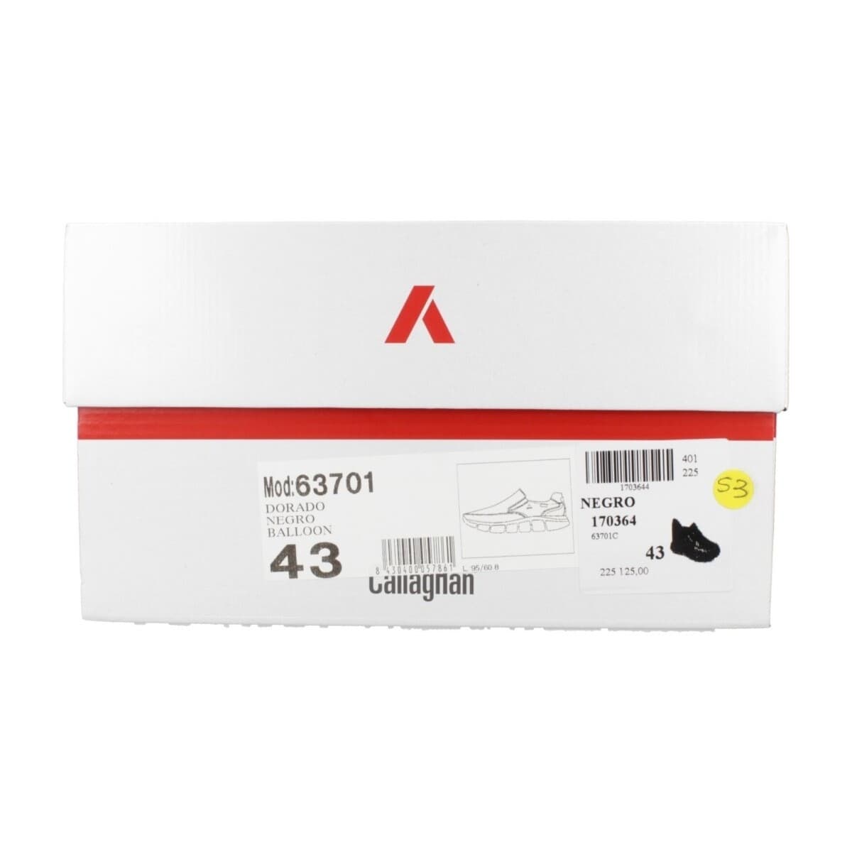 Men's Loafers CallagHan Black