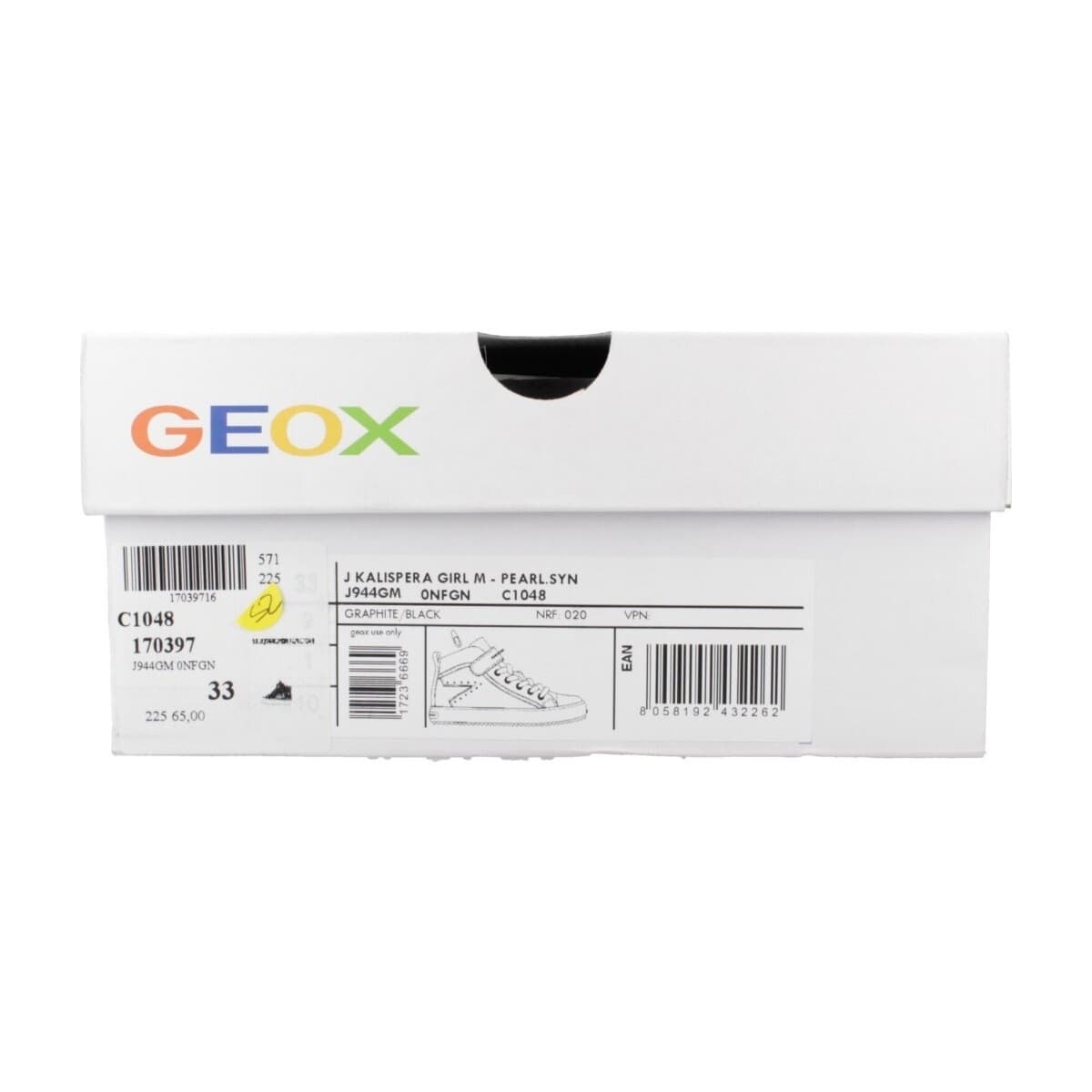 Girls' Sneakers Geox Gray