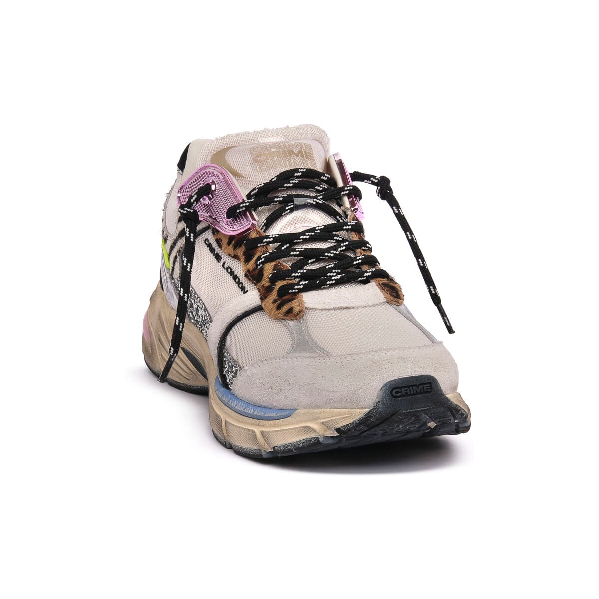 Women's Sneakers Crime London Gray