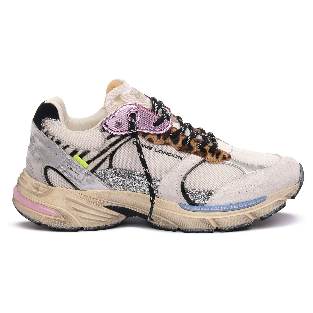 Women's Sneakers Crime London Gray