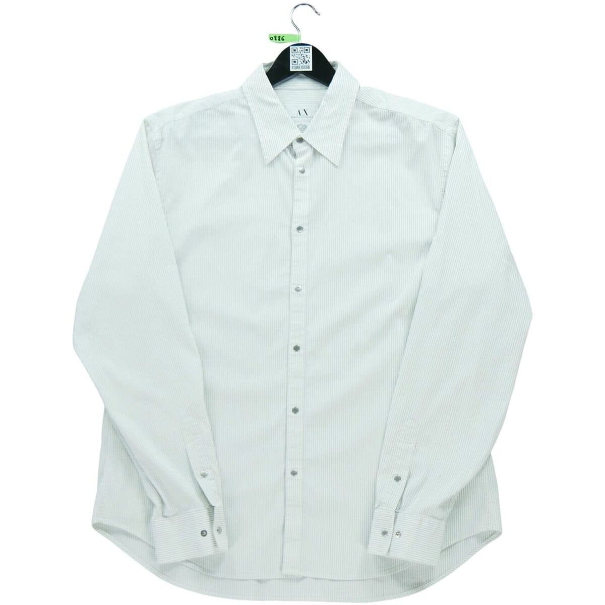 Men's Shirts EAX White