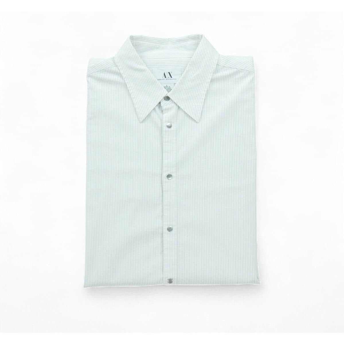 Men's Shirts EAX White