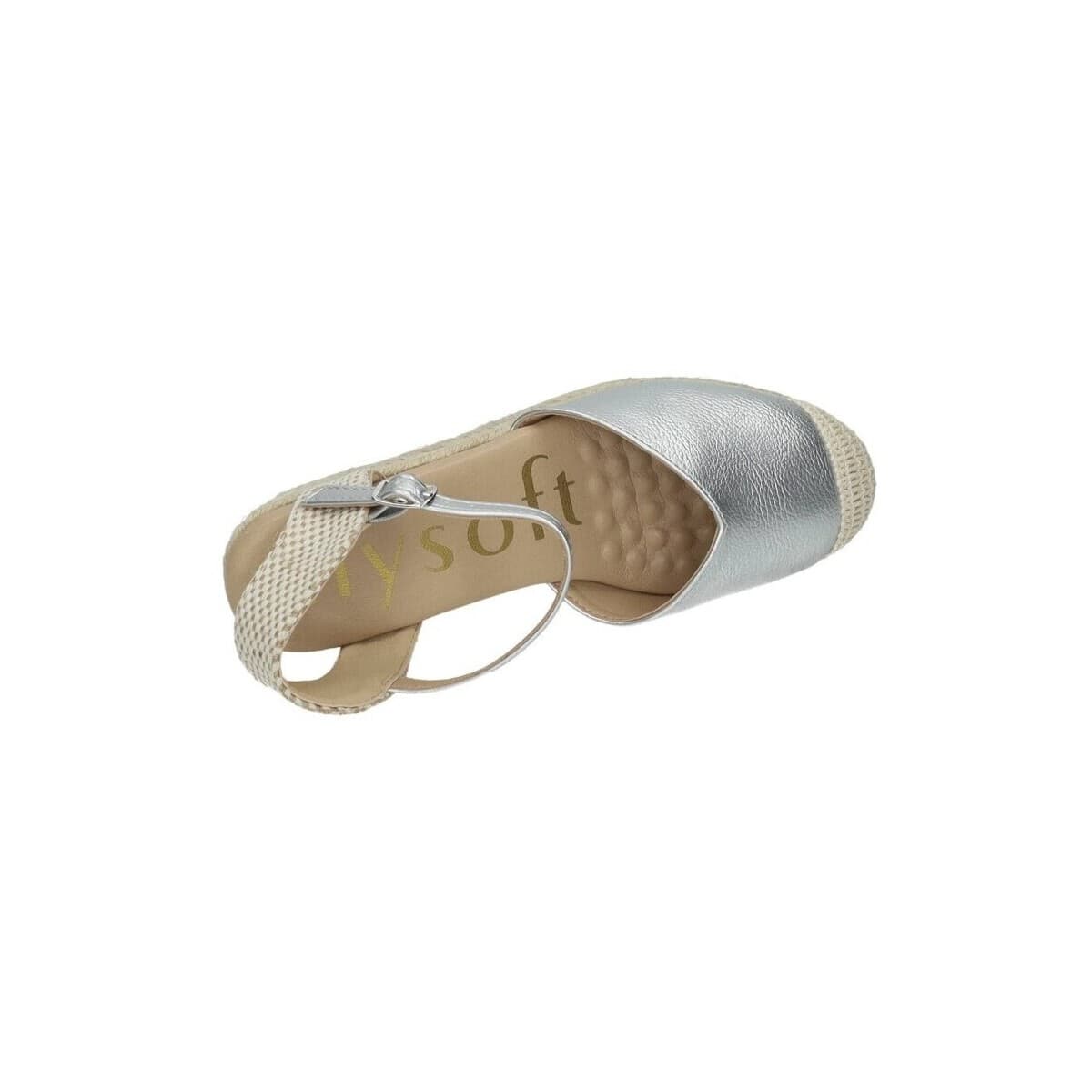 Women's Espadrilles Mysoft Silver