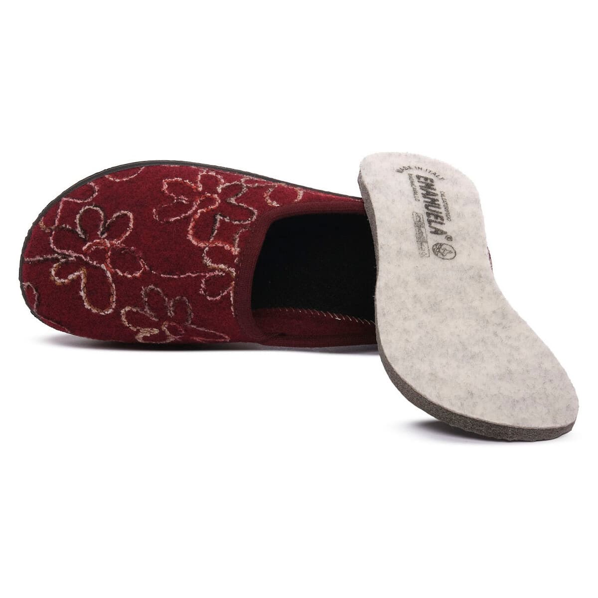 Women's House Slippers Emanuela Red