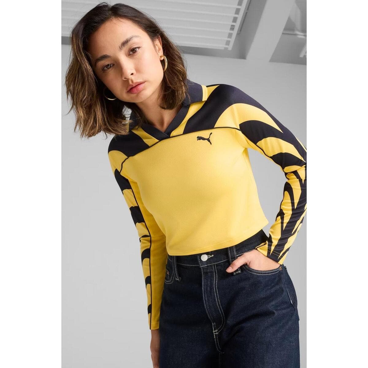 Women's Sports T-Shirts Puma Yellow