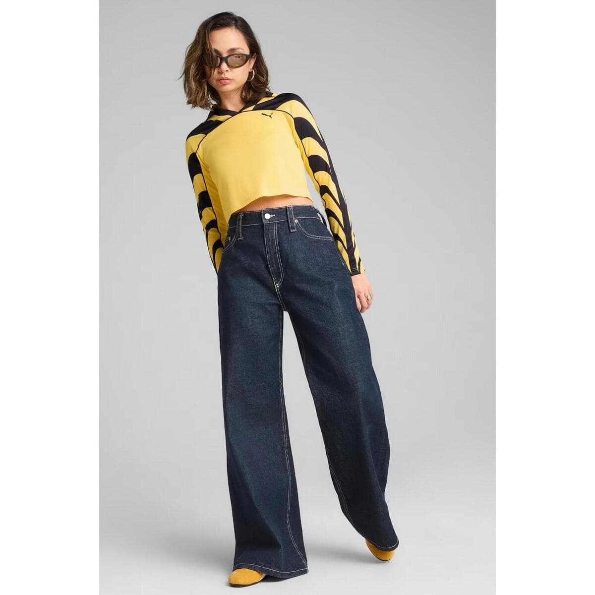 Women's Sports T-Shirts Puma Yellow