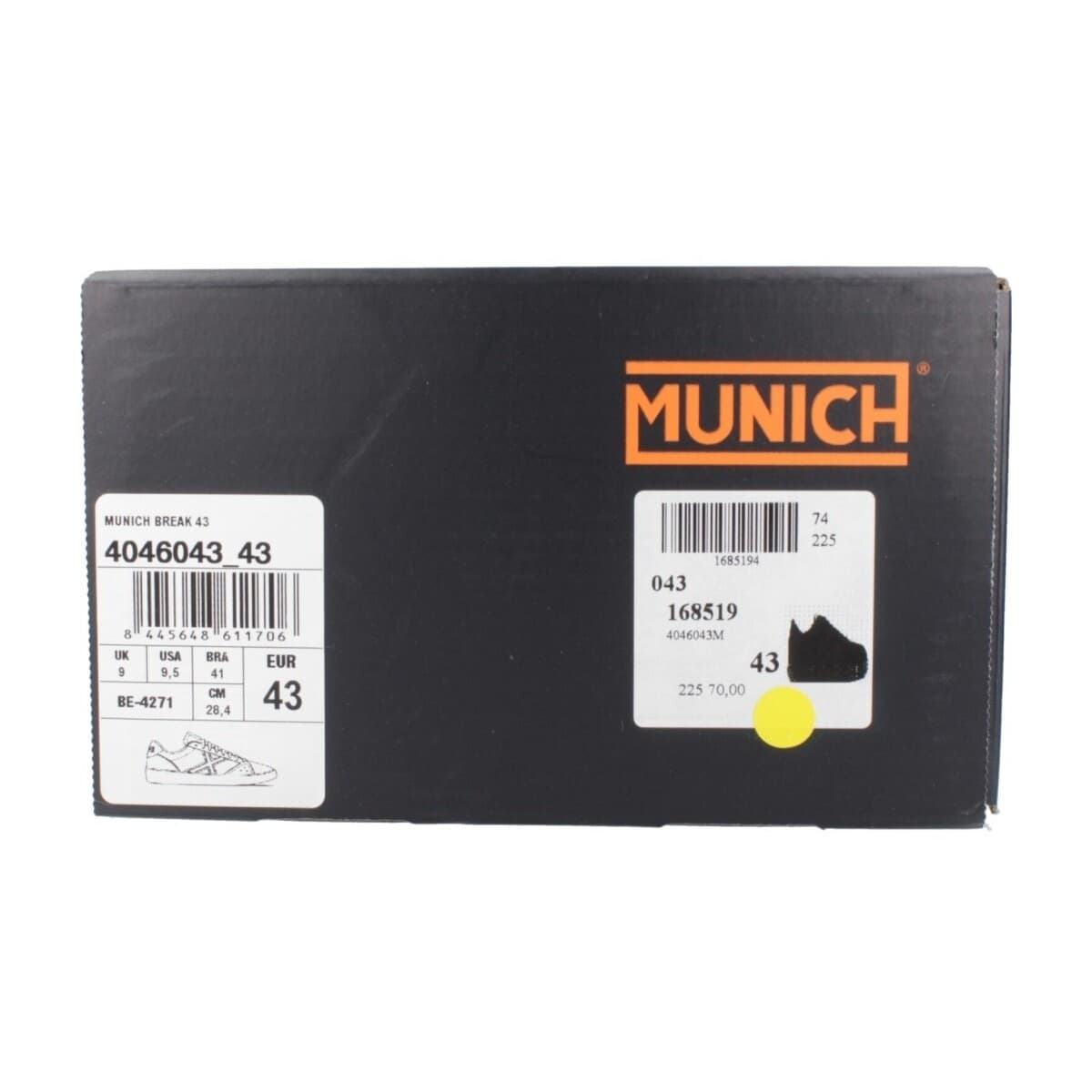 Men's Sneakers Munich Black
