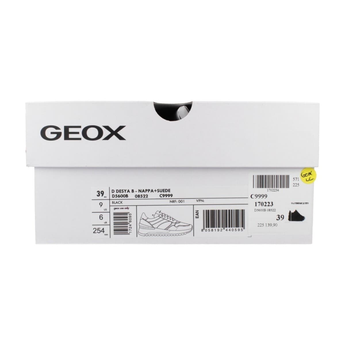 Women's Sneakers Geox Black