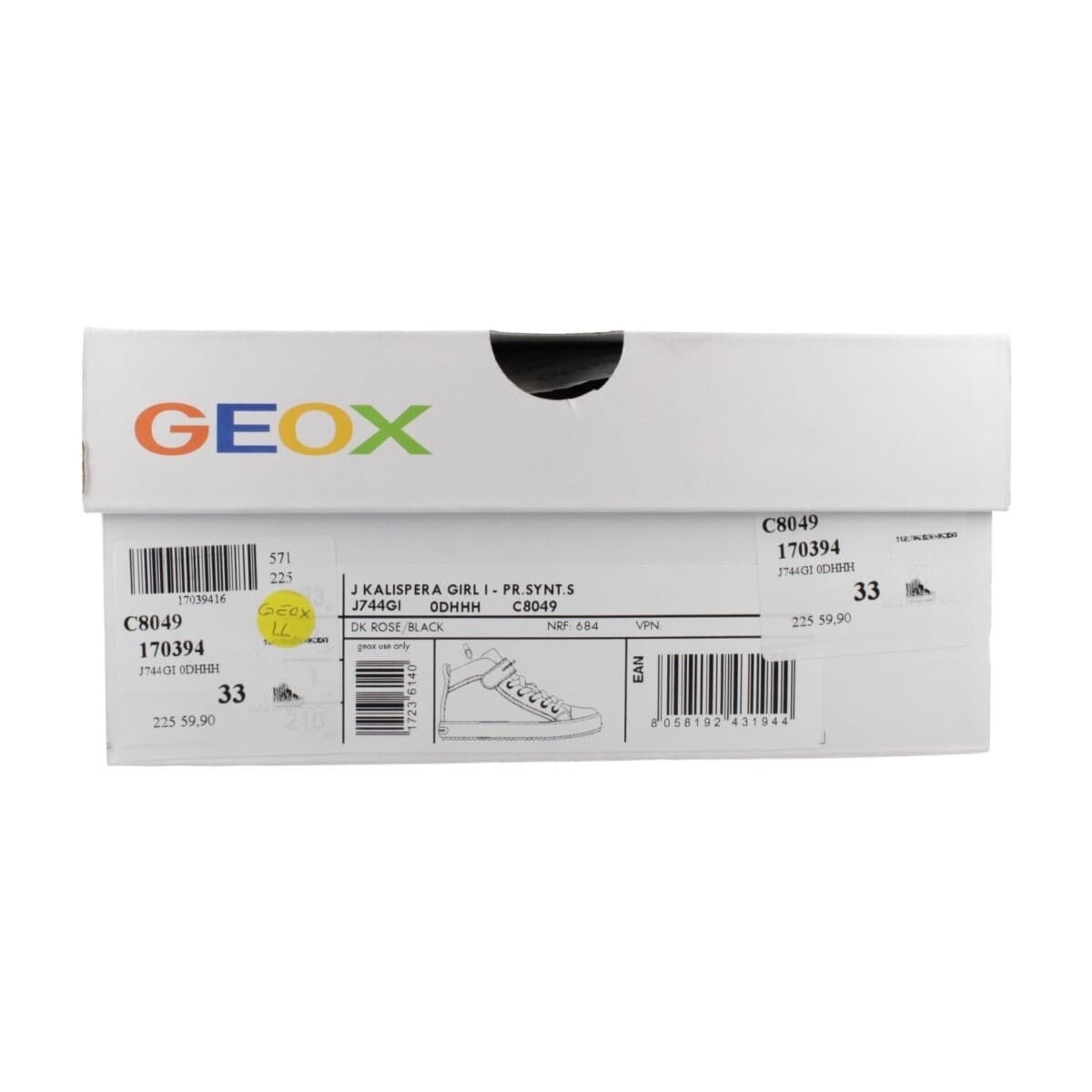 Girls' Sneakers Geox Pink