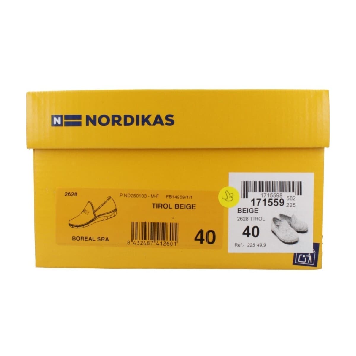 Women's House Slippers Nordikas Beige