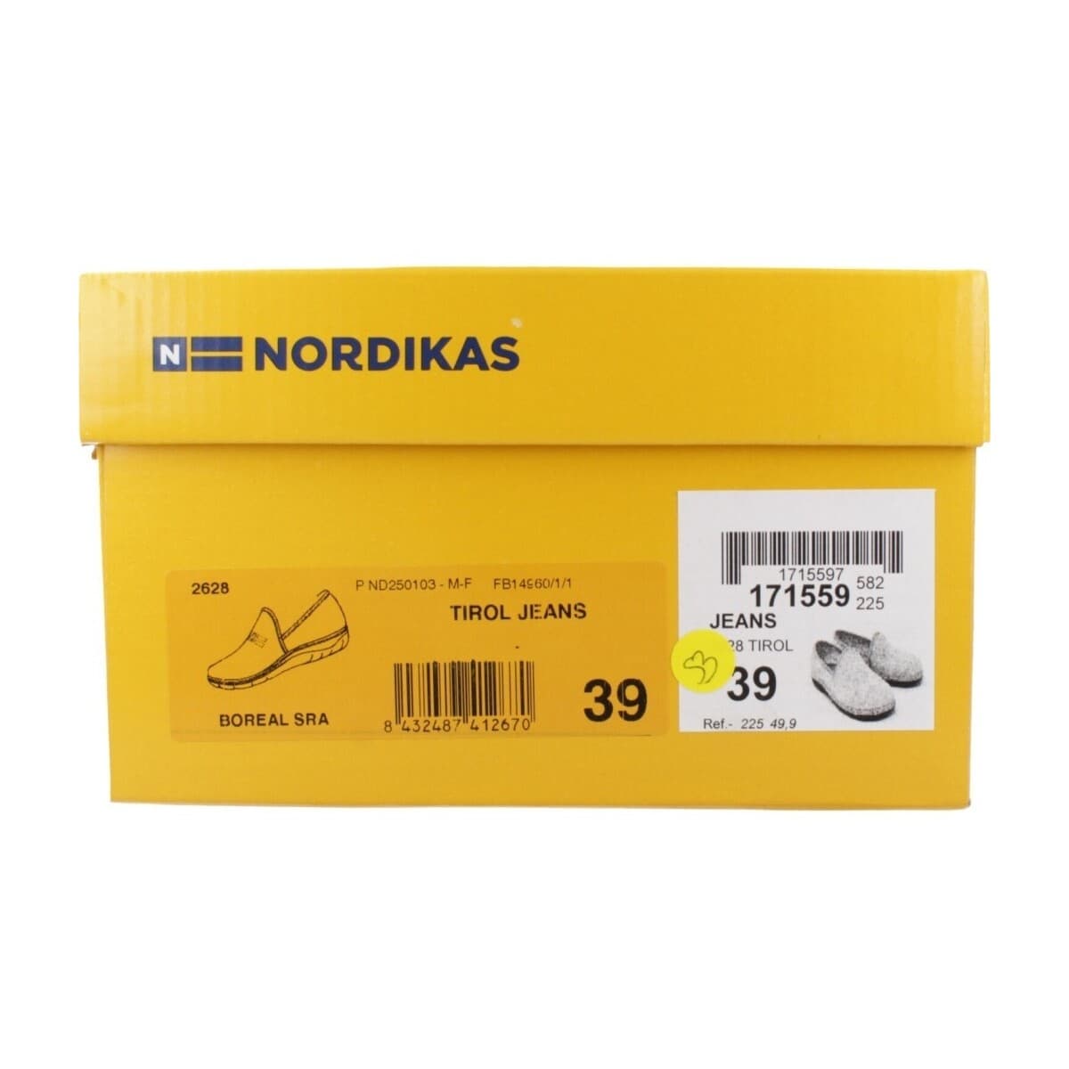 Women's House Slippers Nordikas Blue