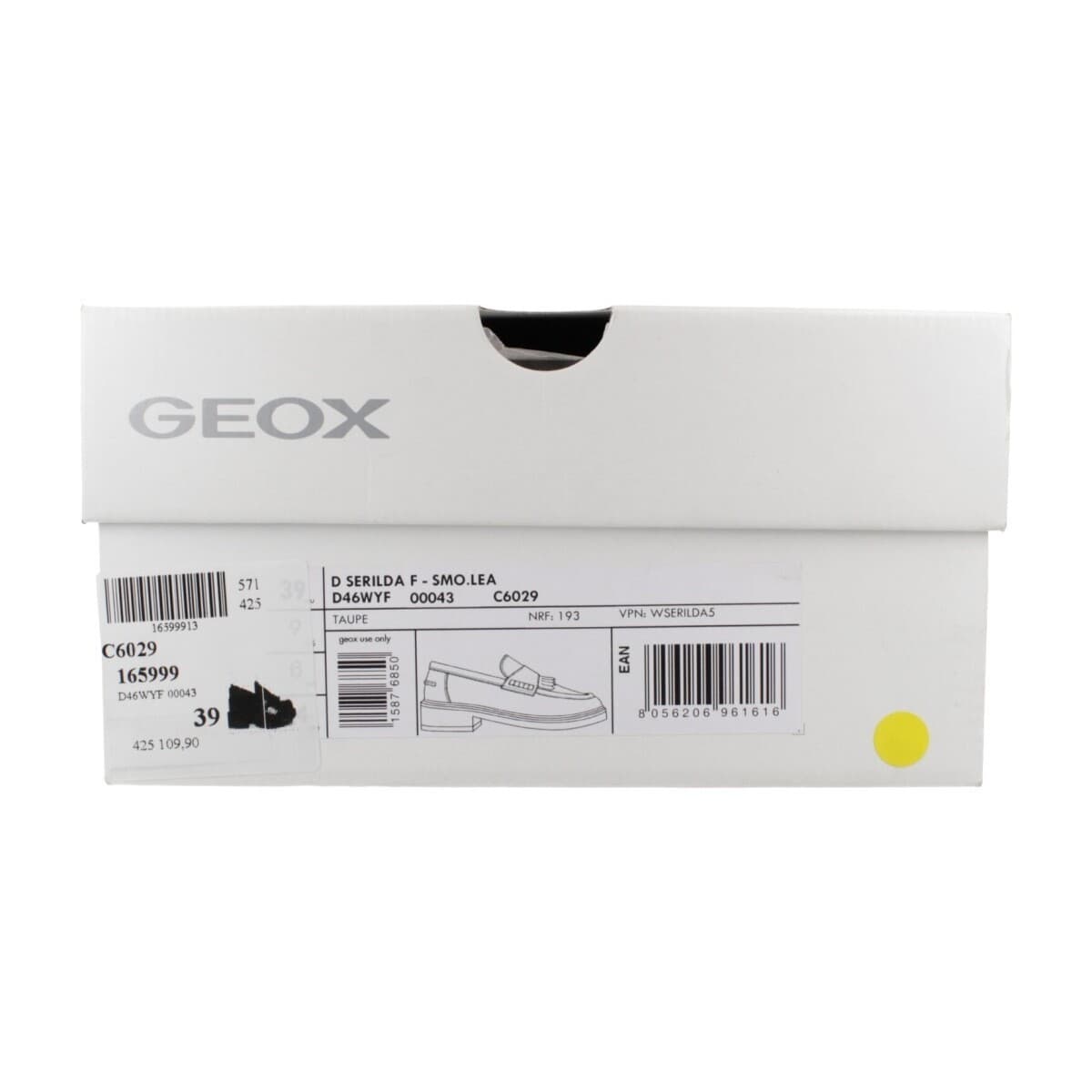 Women's Loafers Geox Gray