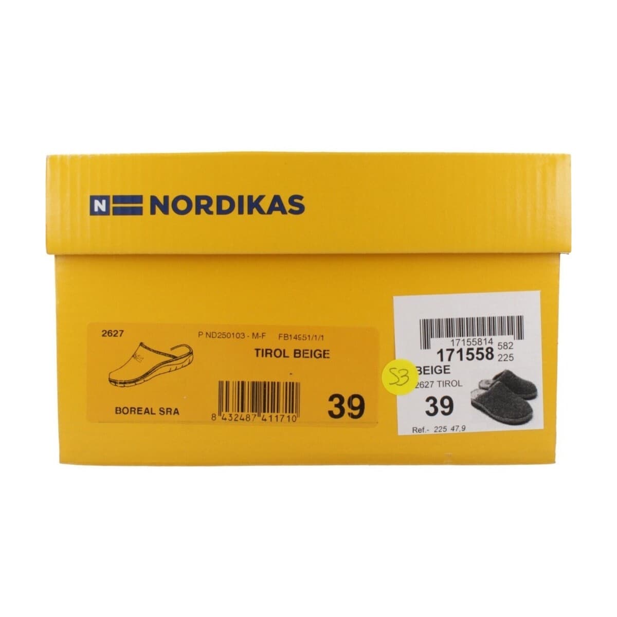 Women's House Slippers Nordikas Beige