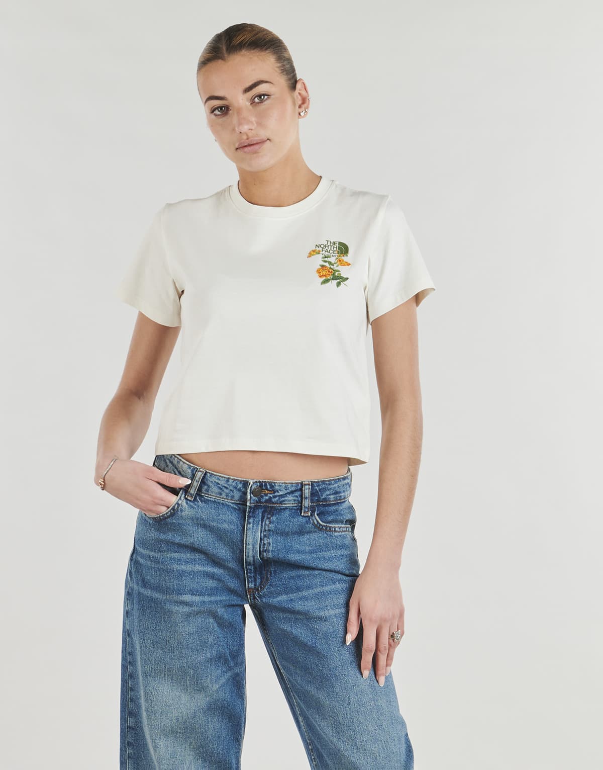 Women's T-Shirts The North Face White