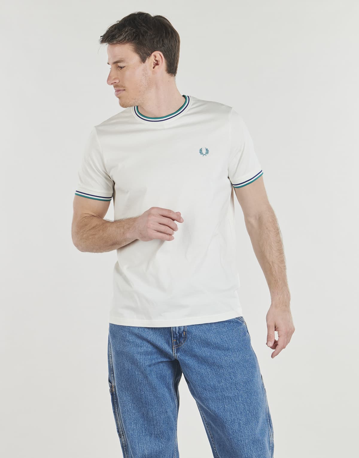 Men's Polo Shirts Fred Perry White