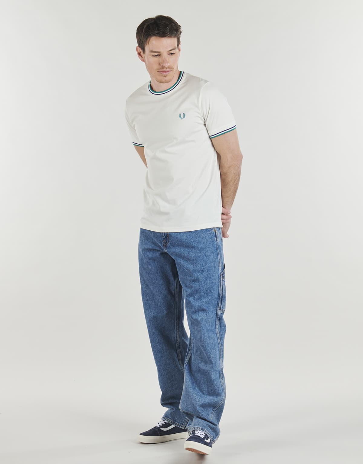 Men's Polo Shirts Fred Perry White