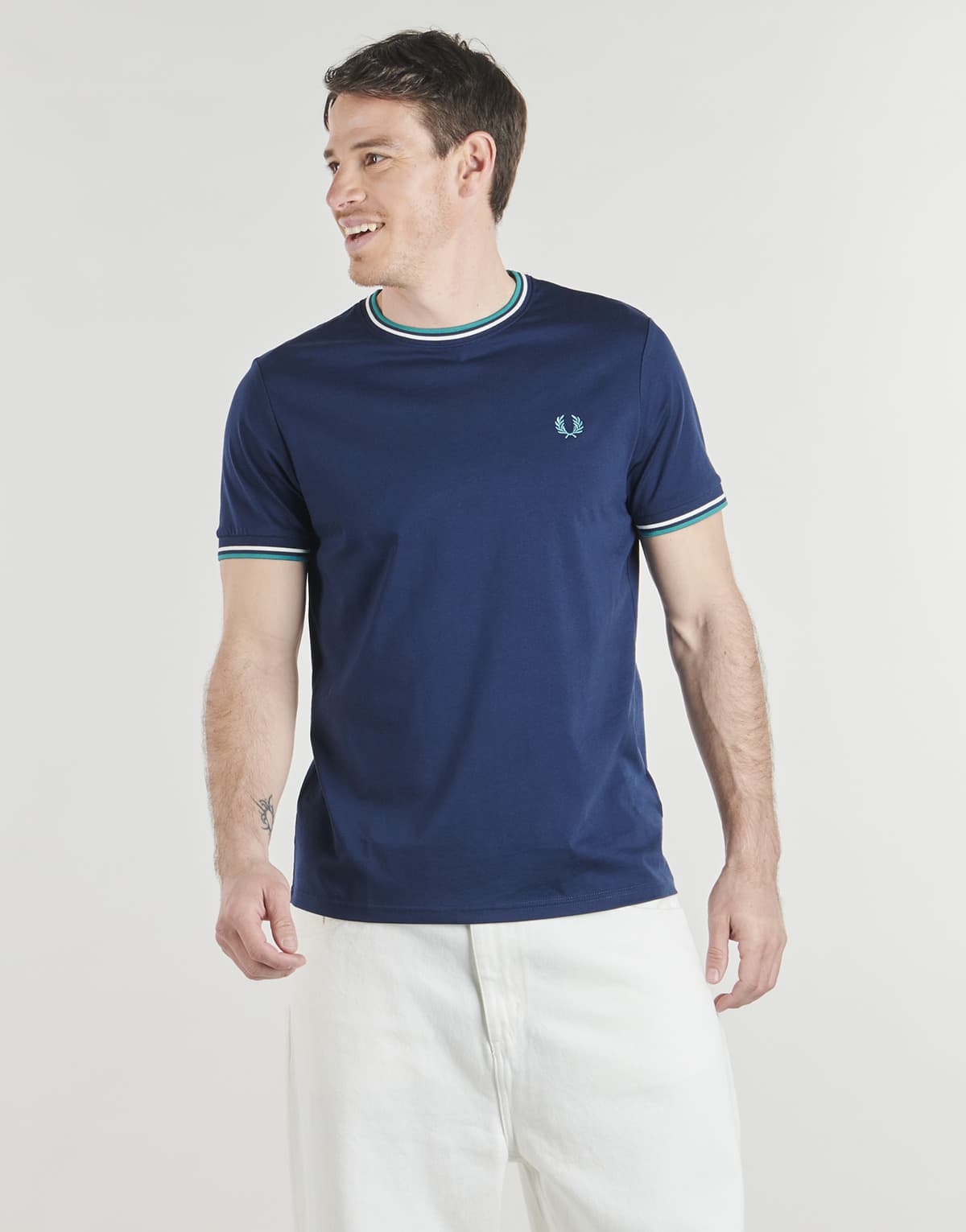 Men's T-Shirts Fred Perry Blue