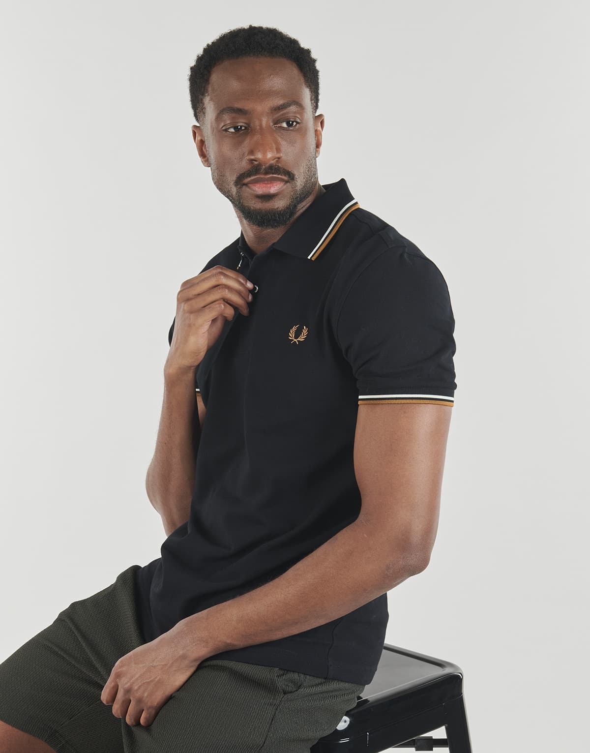 Men's Polo Shirts Fred Perry Black