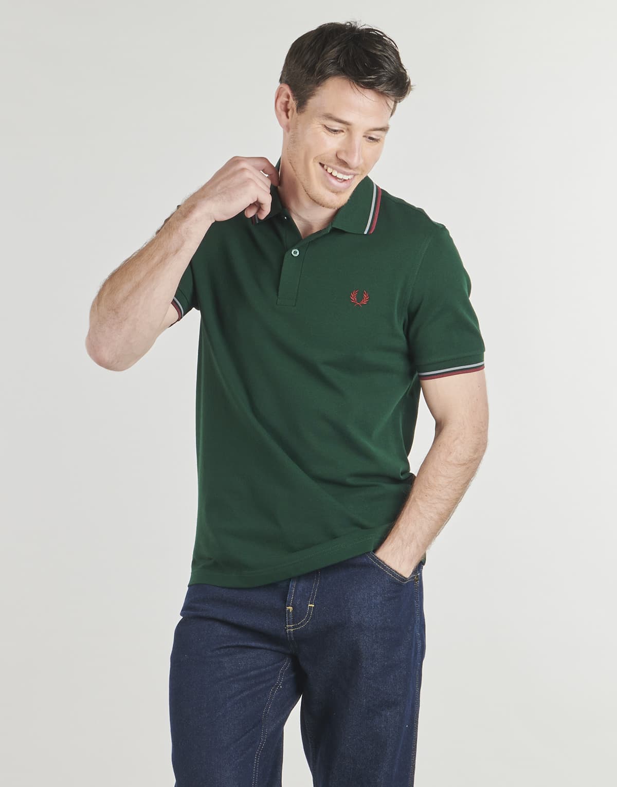 Men's Polo Shirts Fred Perry Green