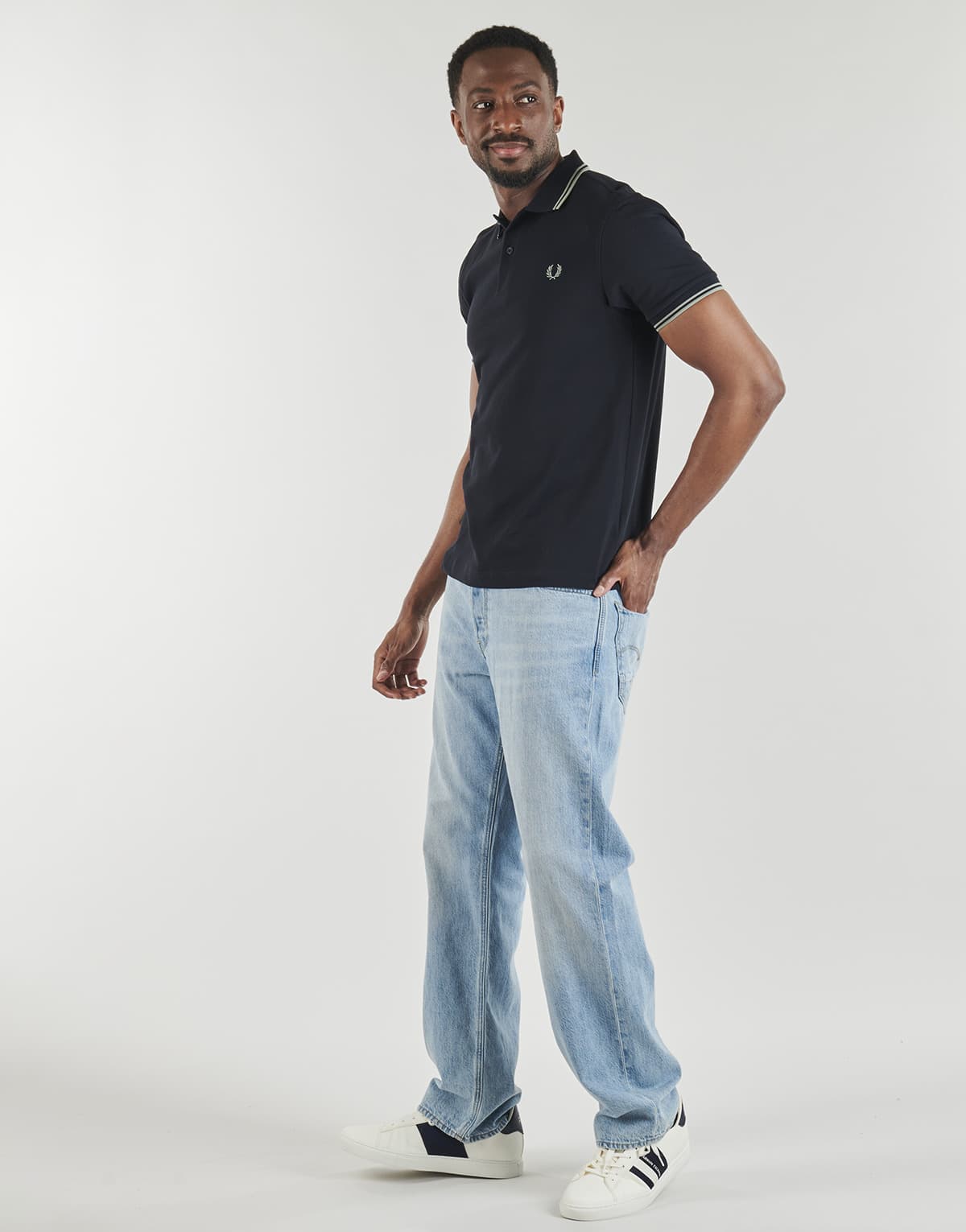 Men's Polo Shirts Fred Perry Blue