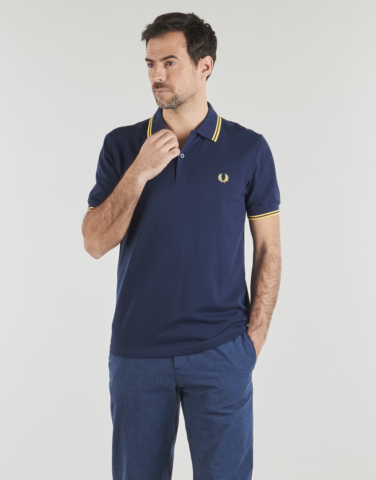 Men's Polo Shirts Fred Perry Blue