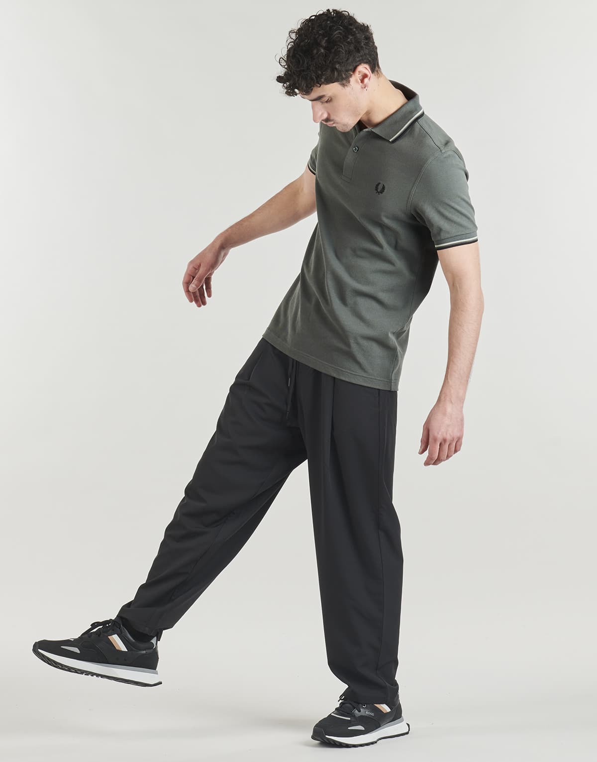 Men's Polo Shirts Fred Perry Green