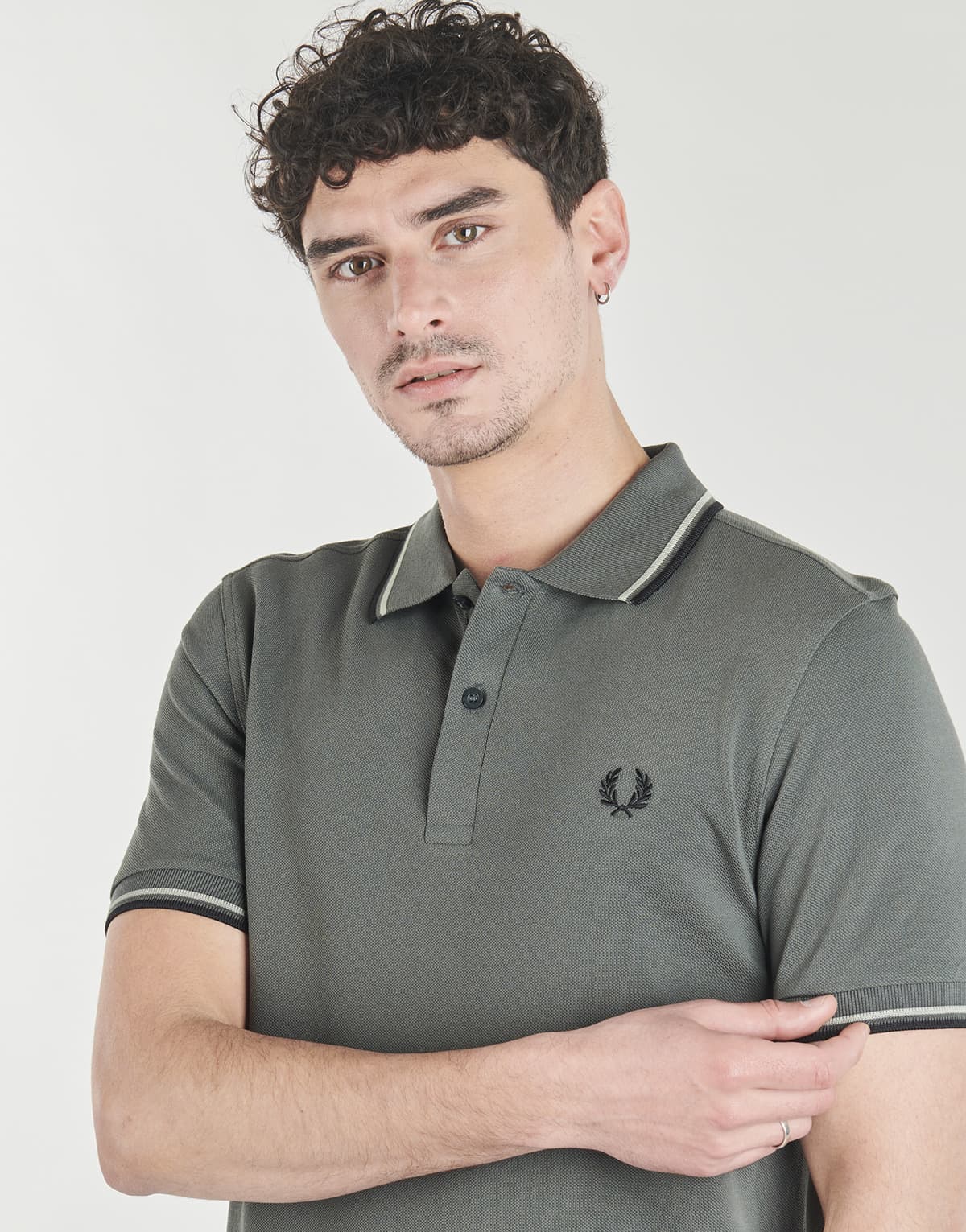 Men's Polo Shirts Fred Perry Green