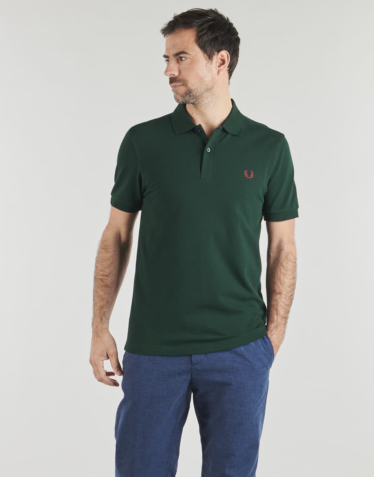 Men's Polo Shirts Fred Perry Green