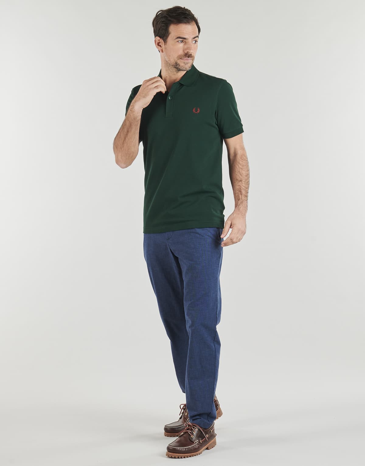 Men's Polo Shirts Fred Perry Green